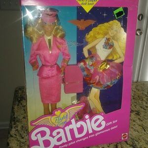 Vintage NWT Flight Time Barbie